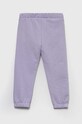 Dziewczynka United Colors of Benetton spodnie dresowe 3UHRGF01R.P.SEASONAL fioletowy