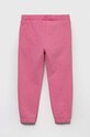 Dziewczynka United Colors of Benetton spodnie dresowe 3UHRGF01R.P.SEASONAL fioletowy