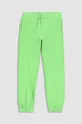 πράσινο Παιδικό βαμβακερό παντελόνι Coccodrillo Για κορίτσια