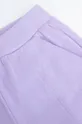 μωβ Παιδικό βαμβακερό παντελόνι Coccodrillo
