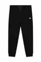 czarny Michael Kors spodnie dresowe bawełniane dziecięce Dziewczęcy