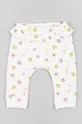 biały zippy spodnie dresowe niemowlęce Dziewczęcy