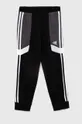 czarny adidas spodnie dresowe dziecięce U 3S CB PANT Dziecięcy