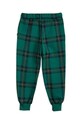 Băieți Mini Rodini pantaloni de trening din bumbac pentru copii 2313010875 verde