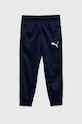 Detské tepláky Puma ACTIVE Tricot Pants cl B pletenina tmavomodrá 58698406.PPYX