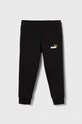 Detské tepláky Puma ESS+ 2 Col Logo Pants FL cl B pletenina čierna 58698861.PPYX