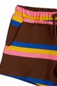 коричневий Дитячі бавовняні шорти Mini Rodini