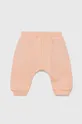 Хлопковые штаны для младенцев United Colors of Benetton x Looney Tunes оранжевый