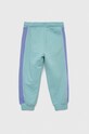 United Colors of Benetton spodnie dresowe bawełniane dziecięce 3J68CF030.G.SEASONAL zielony SS23