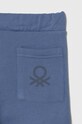 Dětské bavlněné tepláky United Colors of Benetton modrá 3J70GF010.P.SEASONAL