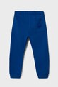 Dětské bavlněné tepláky United Colors of Benetton 3J70GF010.P.SEASONAL modrá AW23