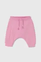 розовый Детские спортивные штаны United Colors of Benetton Детский
