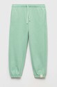 United Colors of Benetton spodnie dresowe dziecięce dzianina zielony 3UHRCF02Z.G.SEASONAL