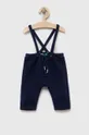 granatowy United Colors of Benetton spodnie niemowlęce Dziecięcy