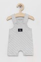 Calvin Klein Jeans rampers niemowlęcy Produkt niemowlęcy szary IN0IN00077.PPYX