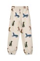 Дитячі бавовняні штани Liewood LW17221 бежевий AW24