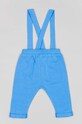 zippy pantaloni de bumbac pentru copii ZNBAP0401.23003 albastru SS23