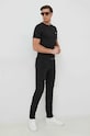 Lindbergh pantaloni 30.07016.BLACK negru SS23