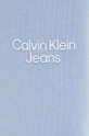 modra Bombažen spodnji del trenirke Calvin Klein Jeans