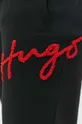 μαύρο Βαμβακερό παντελόνι HUGO