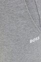 BOSS spodnie dresowe bawełniane BOSS GREEN szary 50483253