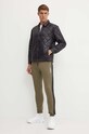Guess pantaloni della tuta Z2YB09.KB3P2 verde SS25