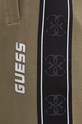 Guess pantaloni della tuta verde Z2YB09.KB3P2
