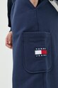 Tommy Jeans spodnie dresowe bawełniane granatowy DM0DM15849.PPYX
