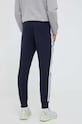 Îmbrăcăminte adidas pantaloni de trening din bumbac IC9406 bleumarin