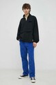 Levi's spodnie sztruksowe 55849.0032 niebieski SS23