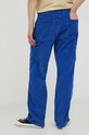 Odzież Levi's spodnie sztruksowe 55849.0032 niebieski