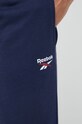 Odzież Reebok spodnie dresowe H49681 granatowy