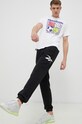 Reebok Classic pantaloni de trening HY7107 negru SS23