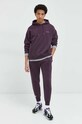 Abercrombie & Fitch spodnie dresowe KI134.3100.530 fioletowy SS23
