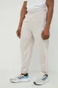 beżowy adidas Performance spodnie dresowe Męski