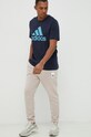 adidas spodnie dresowe IA9371 beżowy SS23
