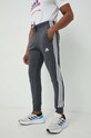 Бавовняні спортивні штани adidas IC9408 сірий SS23