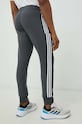 Îmbrăcăminte adidas pantaloni de trening din bumbac IC9408 gri