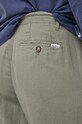 Pepe Jeans spodnie z domieszką lnu Arrow zielony PM2114822.674