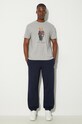 Lacoste pantaloni de trening XH9610 bleumarin AW24