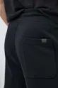 czarny United Colors of Benetton spodnie dresowe bawełniane