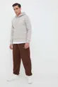 Calvin Klein Jeans spodnie dresowe brązowy