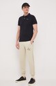 Calvin Klein Jeans spodnie dresowe bawełniane bawełna beżowy J30J322929.PPYX