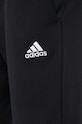 adidas spodnie dresowe bawełniane Essentials czarny HA4347
