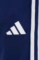 tmavomodrá Tréningové nohavice adidas Performance Train Essentials 3-Stripes