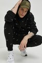 HUGO spodnie dresowe bawełniane czarny 50486458