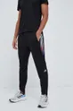 μαύρο Παντελόνι για τζόκινγκ adidas Performance Run Icons
