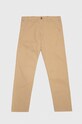 Wrangler spodnie bawełniane Casey Jones Chino bawełna beżowy W1C0FUC25