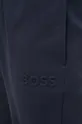 granatowy BOSS spodnie bawełniane lounge