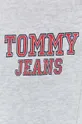 grigio Tommy Jeans pantaloni da jogging in cotone